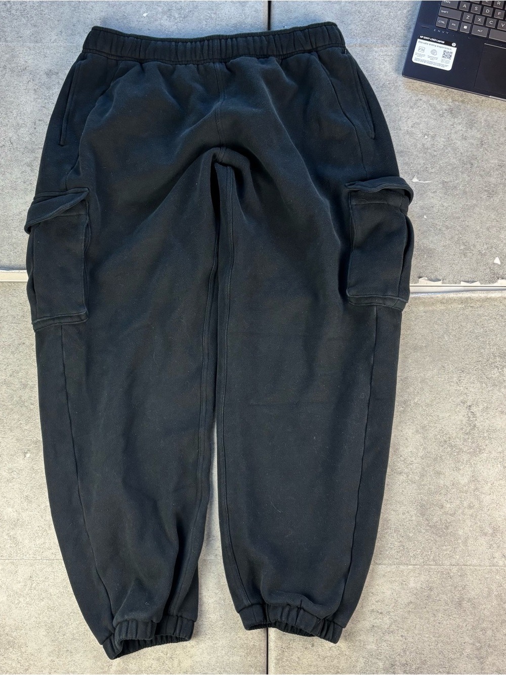 Black lululemon baggy cargo jogger sweatpants